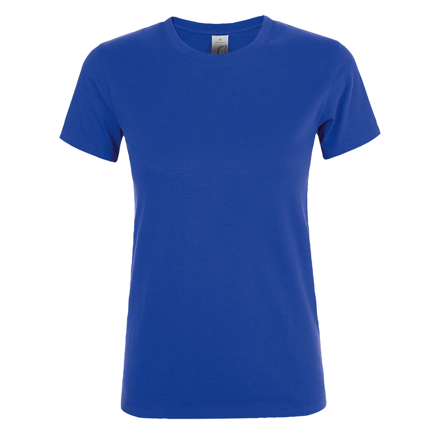 Deep Black - Front - SOLS Womens-Ladies Regent Short Sleeve T-Shirt