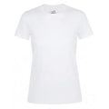 White - Front - SOLS Womens-Ladies Regent Short Sleeve T-Shirt