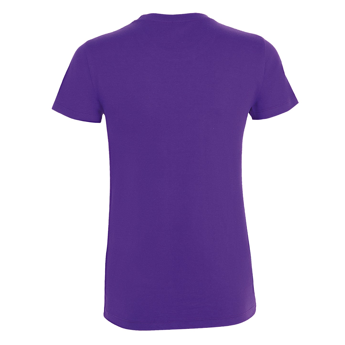 Dark Grey - Back - SOLS Womens-Ladies Regent Short Sleeve T-Shirt