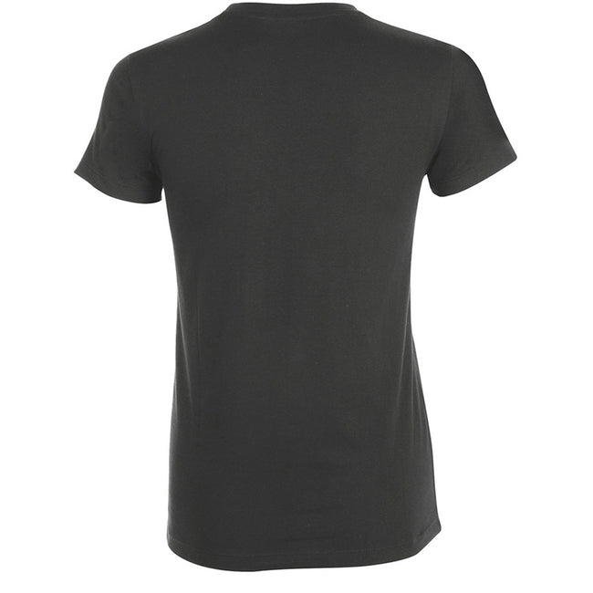 Dark Grey - Back - SOLS Womens-Ladies Regent Short Sleeve T-Shirt