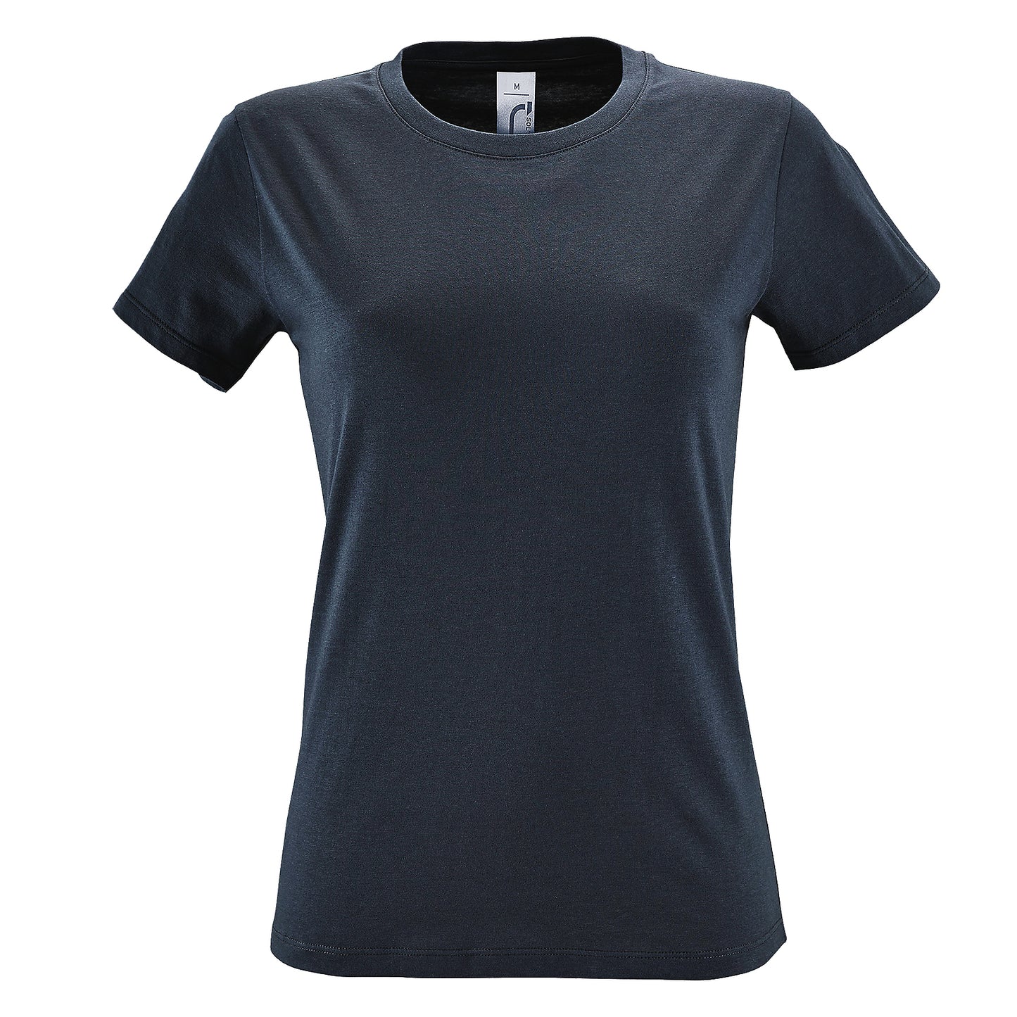 Navy - Front - SOLS Womens-Ladies Regent Short Sleeve T-Shirt