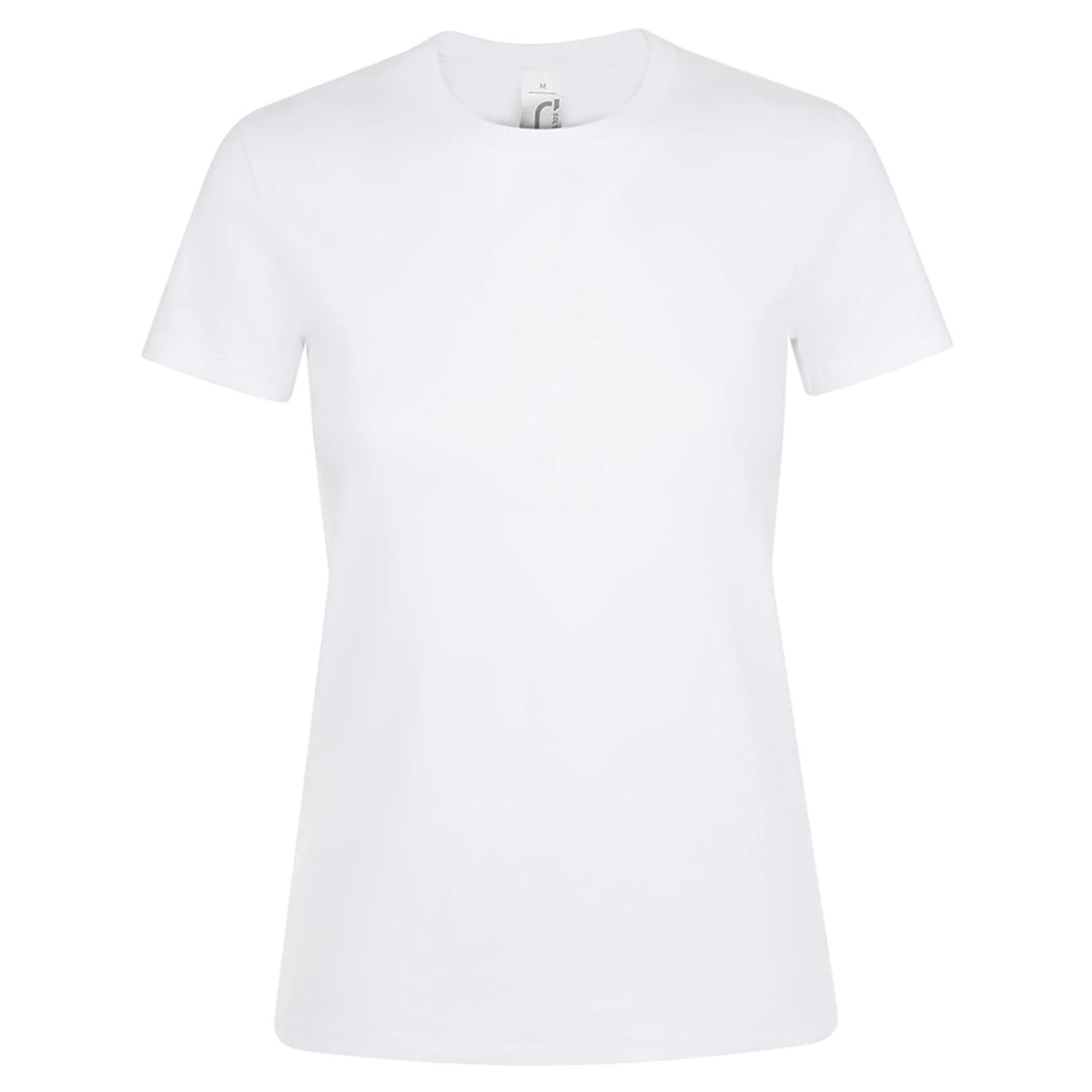 Orange - Side - SOLS Womens-Ladies Regent Short Sleeve T-Shirt