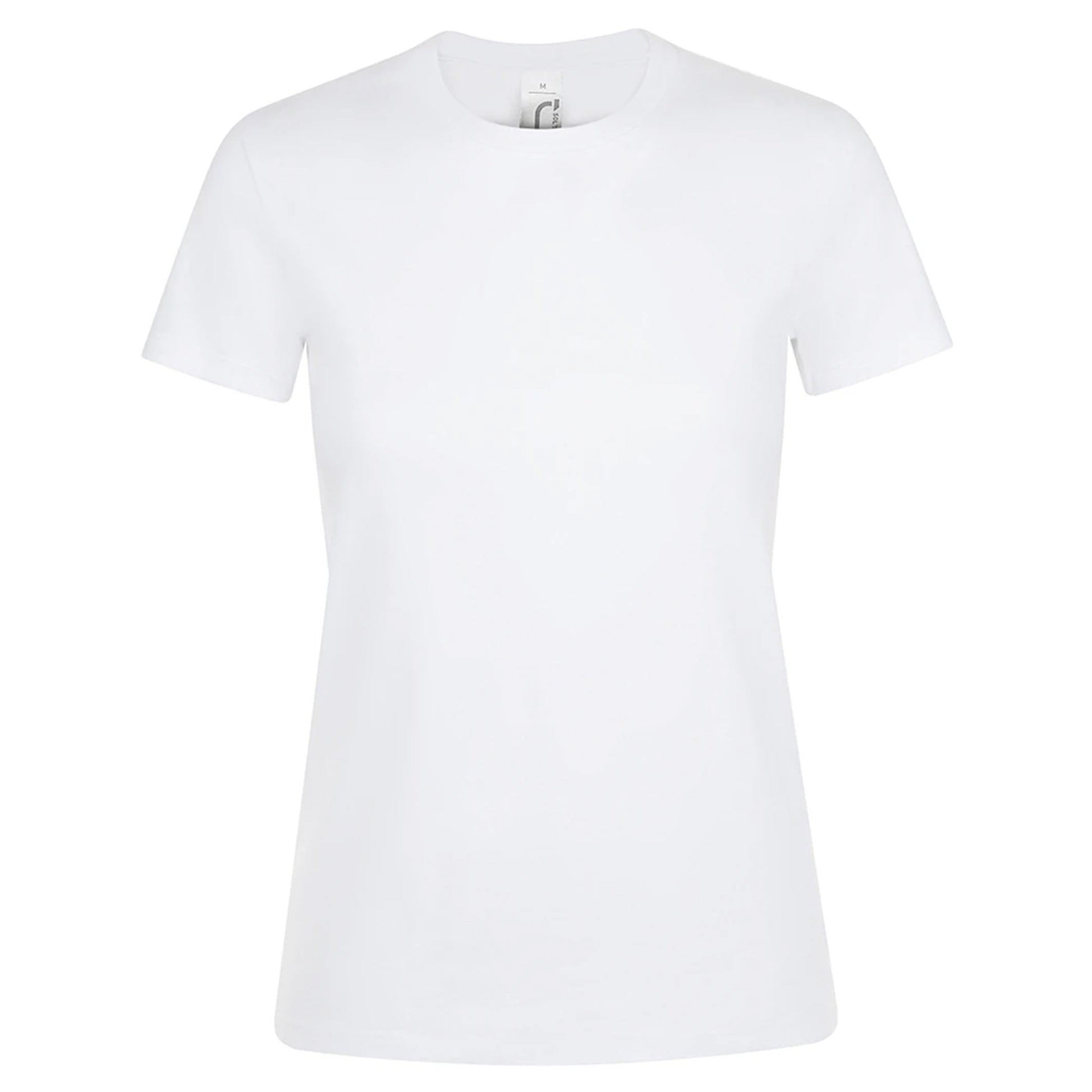 Orange - Side - SOLS Womens-Ladies Regent Short Sleeve T-Shirt