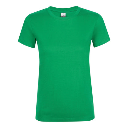 Kelly Green - Front - SOLS Womens-Ladies Regent Short Sleeve T-Shirt