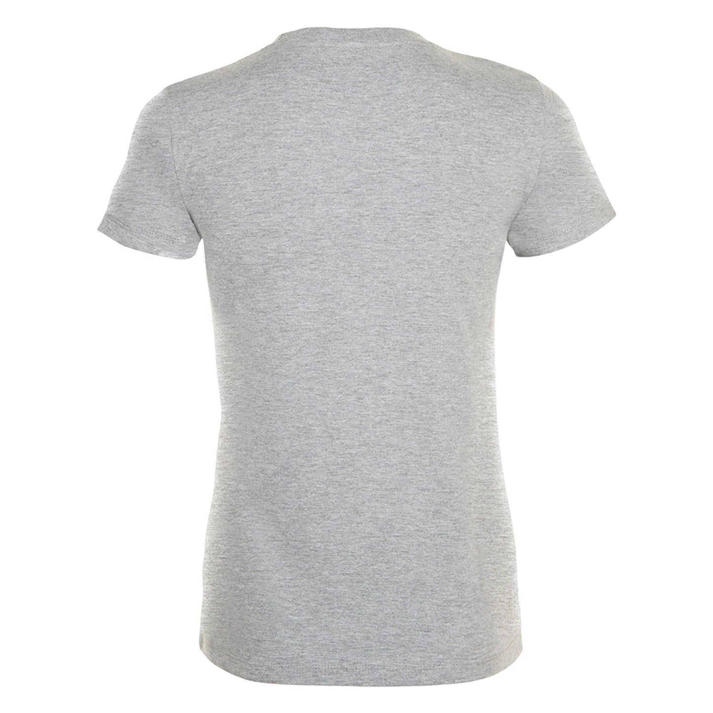 Grey Marl - Back - SOLS Womens-Ladies Regent Short Sleeve T-Shirt