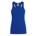 Royal Blue - Front - SOLS Womens-Ladies Justin Sleeveless Vest
