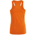Orange - Back - SOLS Womens-Ladies Justin Sleeveless Vest