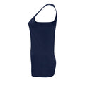 French Navy - Side - SOLS Womens-Ladies Justin Sleeveless Vest