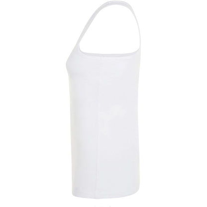 White - Side - SOLS Womens-Ladies Justin Sleeveless Vest