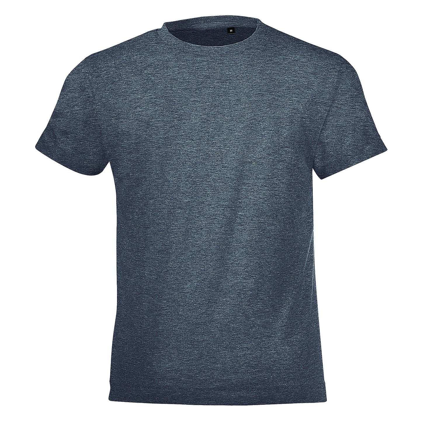 Heather Denim - Lifestyle - SOLS Childrens-Kids Regent Short Sleeve Fitted T-Shirt