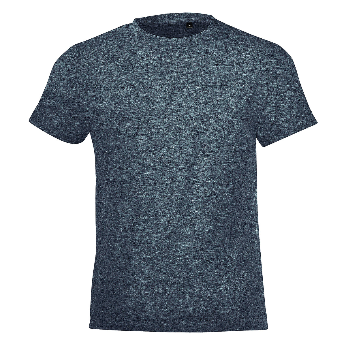Heather Denim - Lifestyle - SOLS Childrens-Kids Regent Short Sleeve Fitted T-Shirt