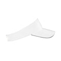 White-Black - Side - SOLS Unisex Ace Sun Visor