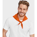 Orange - Back - SOLs Unisex Plain Bandana