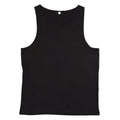 Black - Front - One By Mantis Unisex Drop Armhole Vest Top