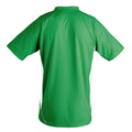 Bright Green-White - Back - SOLS Childrens-Kids Maracana 2 Short Sleeve Football T-Shirt