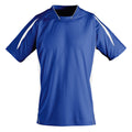 Royal Blue-White - Front - SOLS Childrens-Kids Maracana 2 Short Sleeve Football T-Shirt