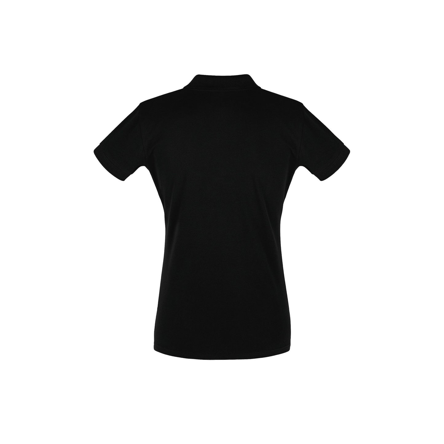 Black - Side - SOLS Womens-Ladies Perfect Pique Short Sleeve Polo Shirt
