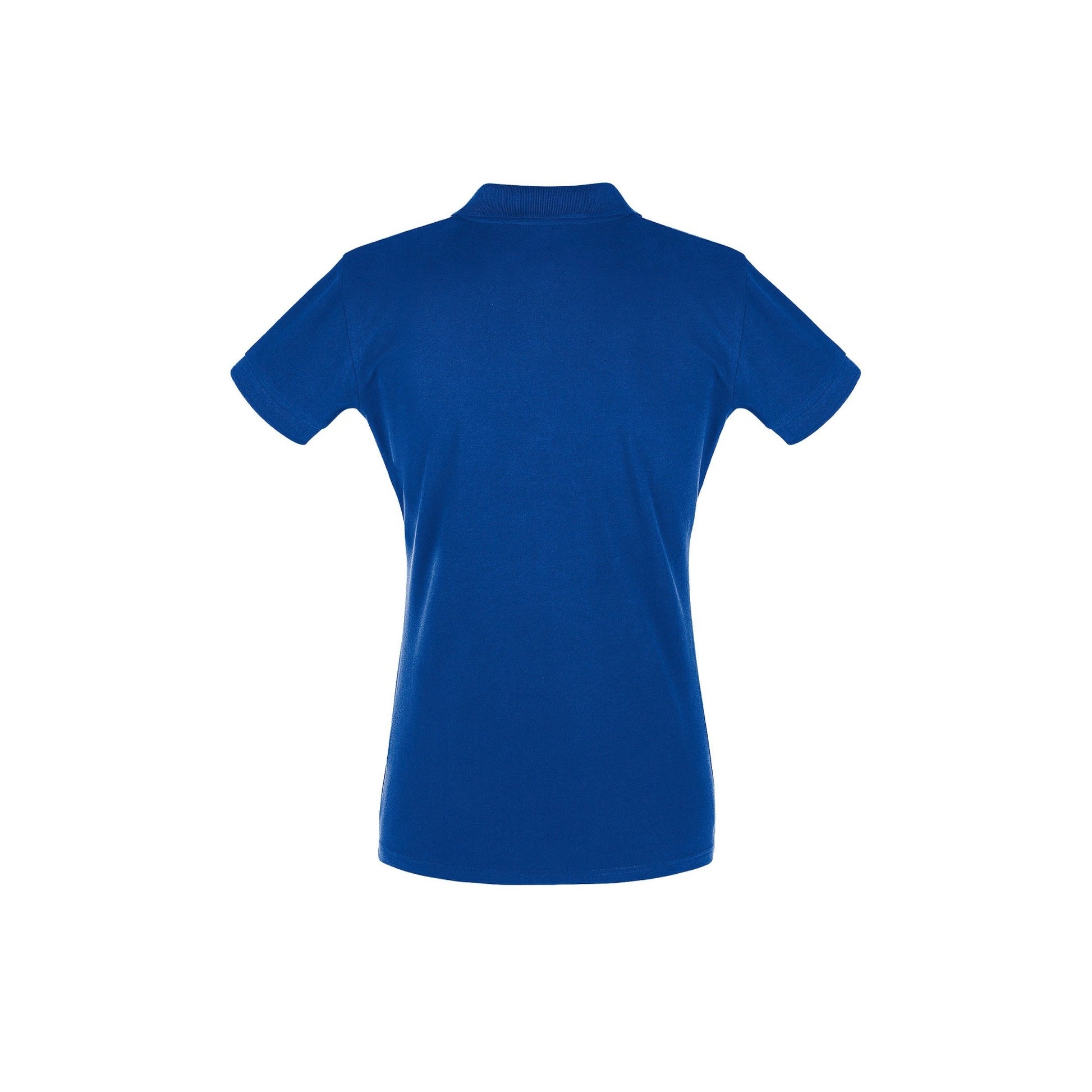 Royal Blue - Side - SOLS Womens-Ladies Perfect Pique Short Sleeve Polo Shirt