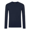 French Navy - Front - SOLS Mens Glory V Neck Sweater