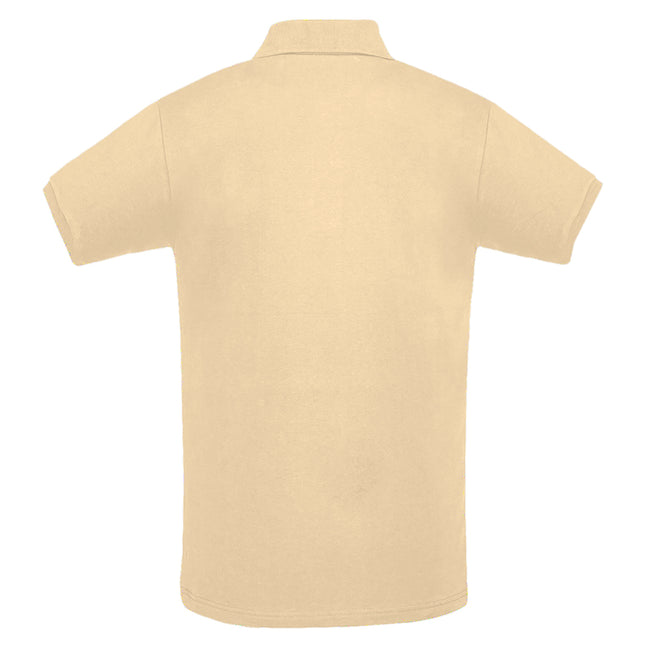 Sand - Pack Shot - SOLS Mens Perfect Pique Short Sleeve Polo Shirt
