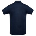 French Navy - Back - SOLS Mens Perfect Pique Short Sleeve Polo Shirt