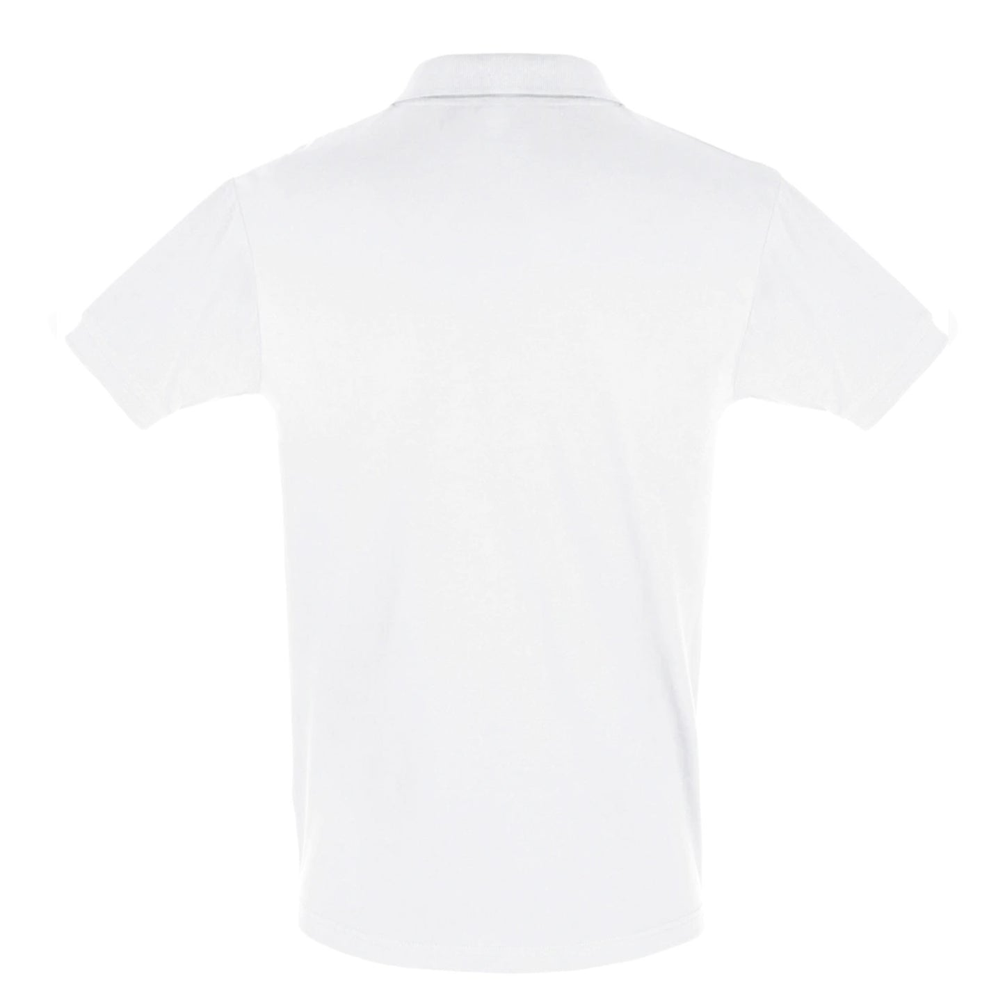 White - Back - SOLS Mens Perfect Pique Short Sleeve Polo Shirt