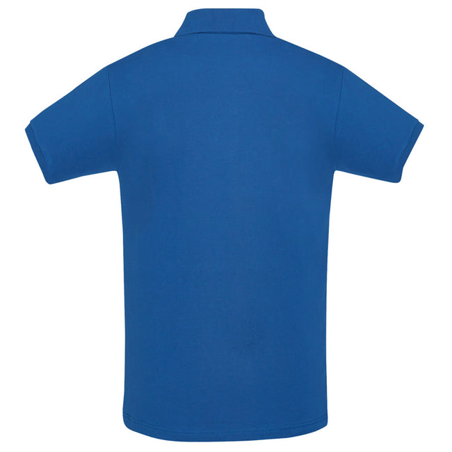 Royal Blue - Side - SOLS Mens Perfect Pique Short Sleeve Polo Shirt
