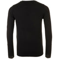 Black - Back - SOLS Mens Ginger Crew Neck Sweater