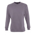 Grey - Front - SOLS Unisex Supreme Sweatshirt