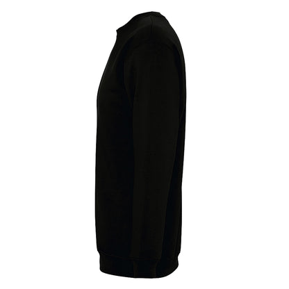 Black - Side - SOLS Unisex Supreme Sweatshirt