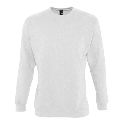 Ash - Front - SOLS Unisex Supreme Sweatshirt