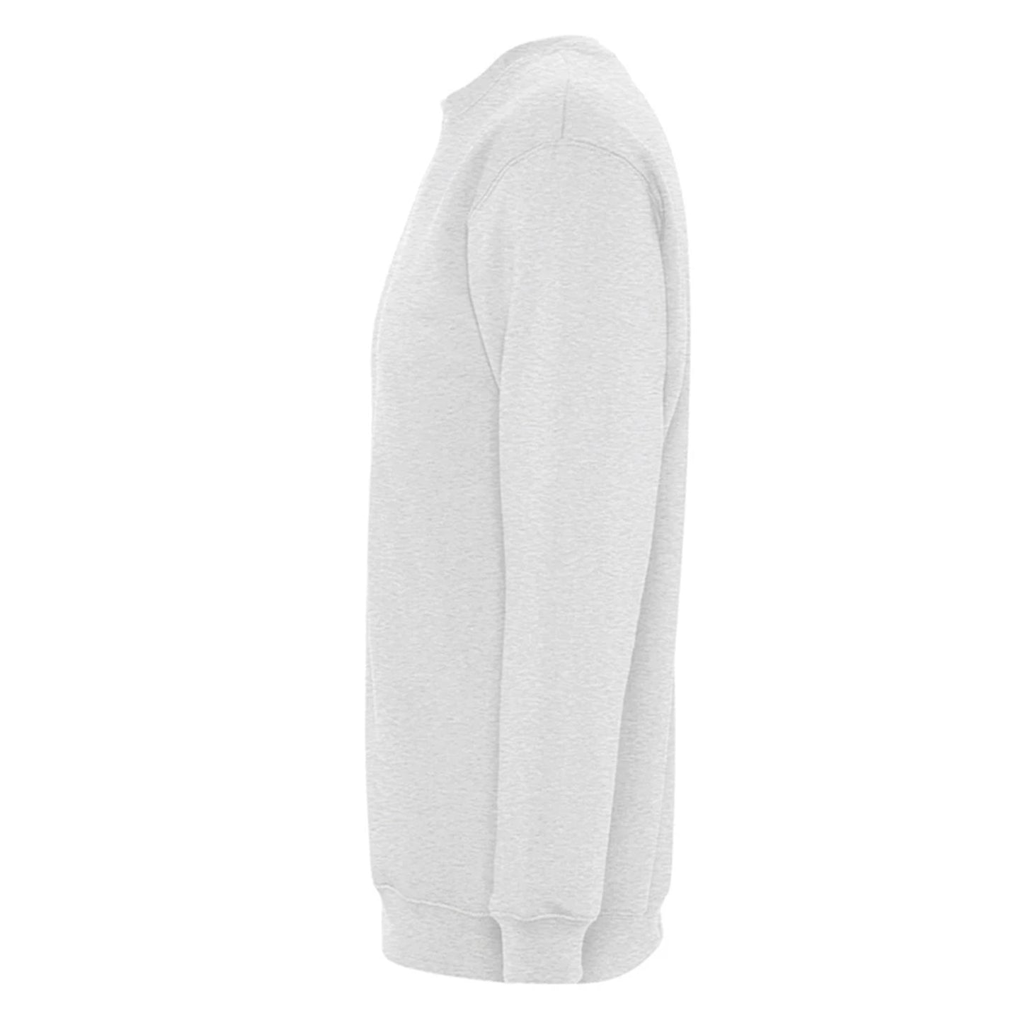 Ash - Side - SOLS Unisex Supreme Sweatshirt