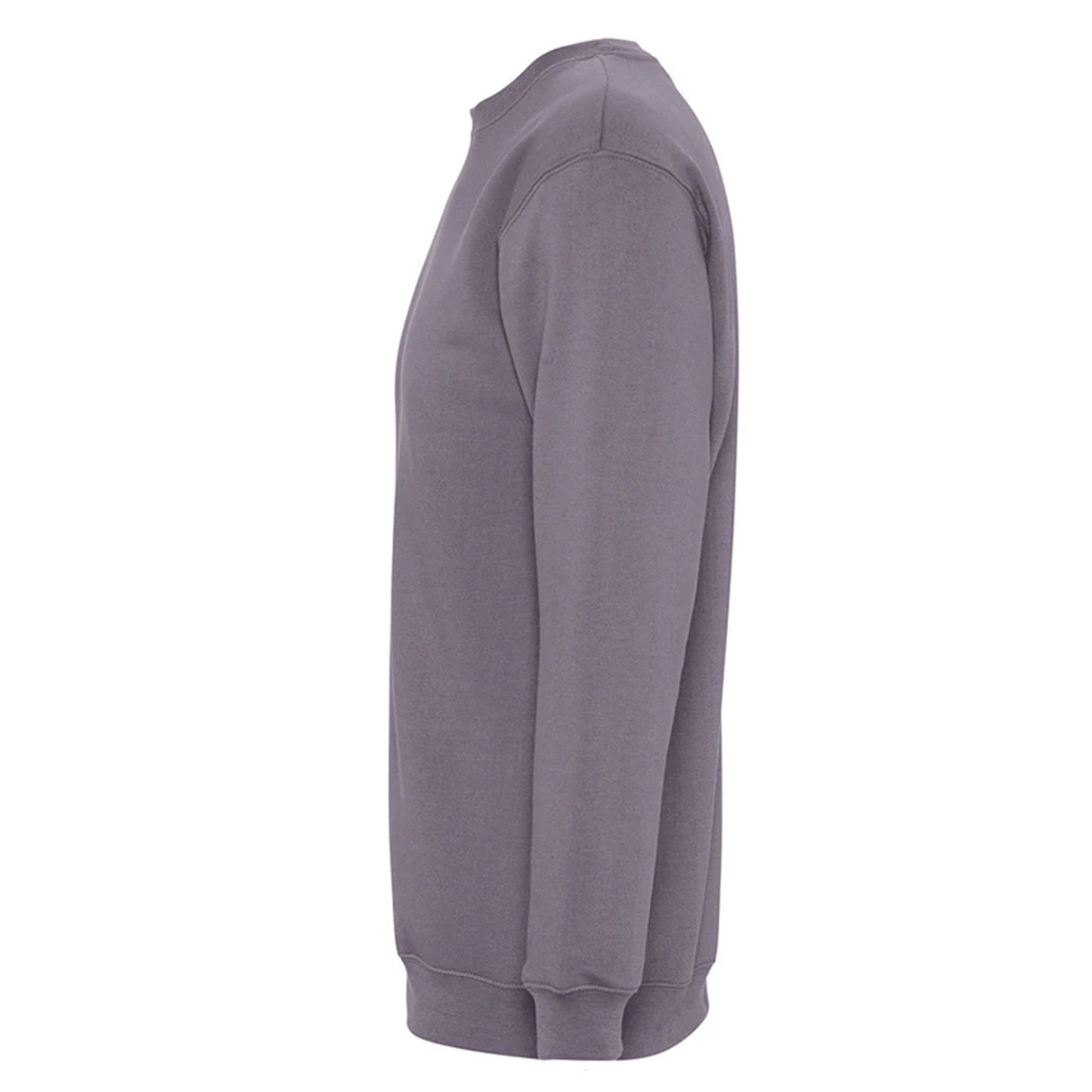 Grey - Side - SOLS Unisex Supreme Sweatshirt