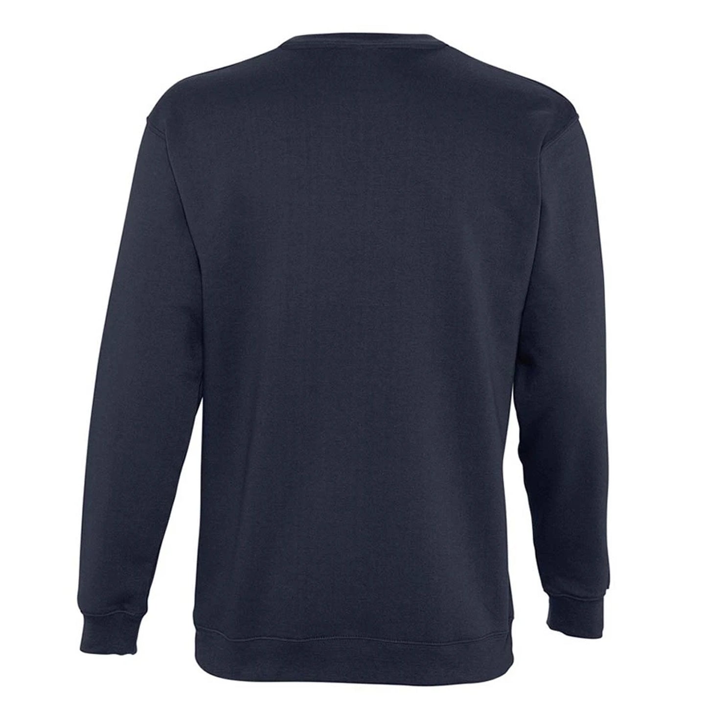 Navy - Back - SOLS Unisex Supreme Sweatshirt