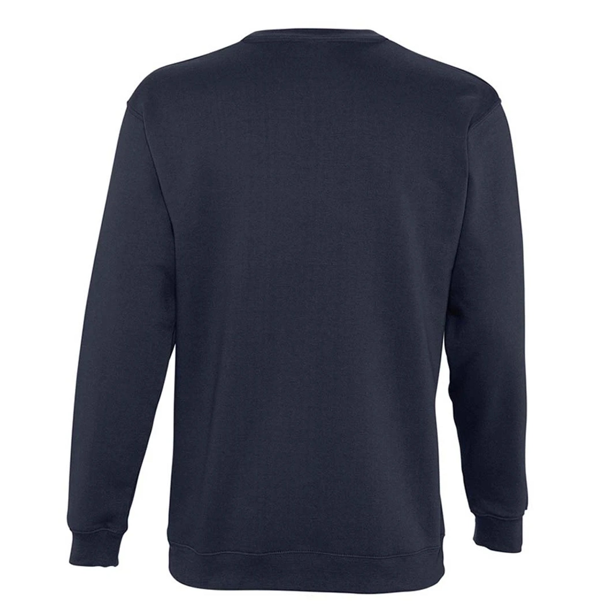 Navy - Back - SOLS Unisex Supreme Sweatshirt