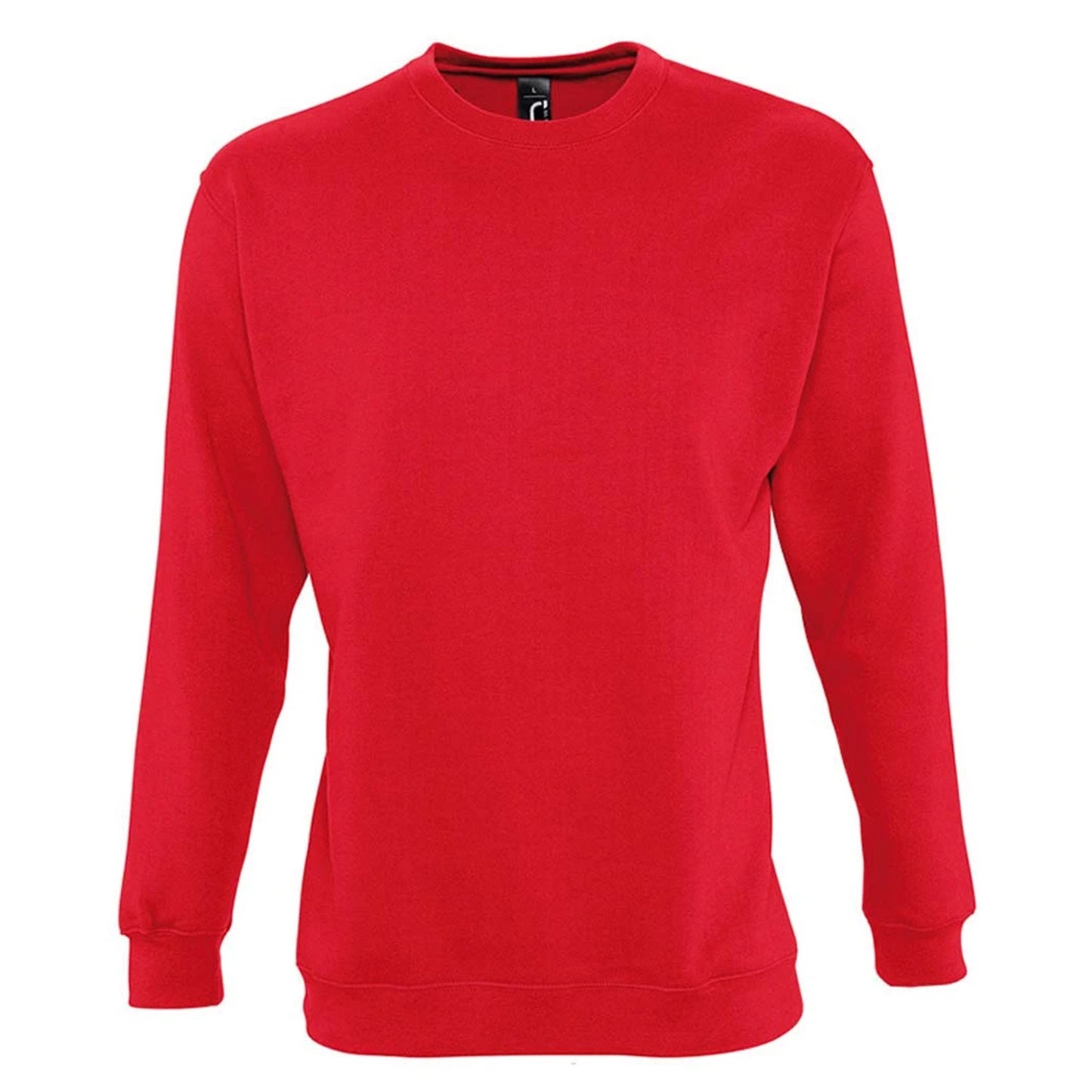 Red - Front - SOLS Unisex Supreme Sweatshirt