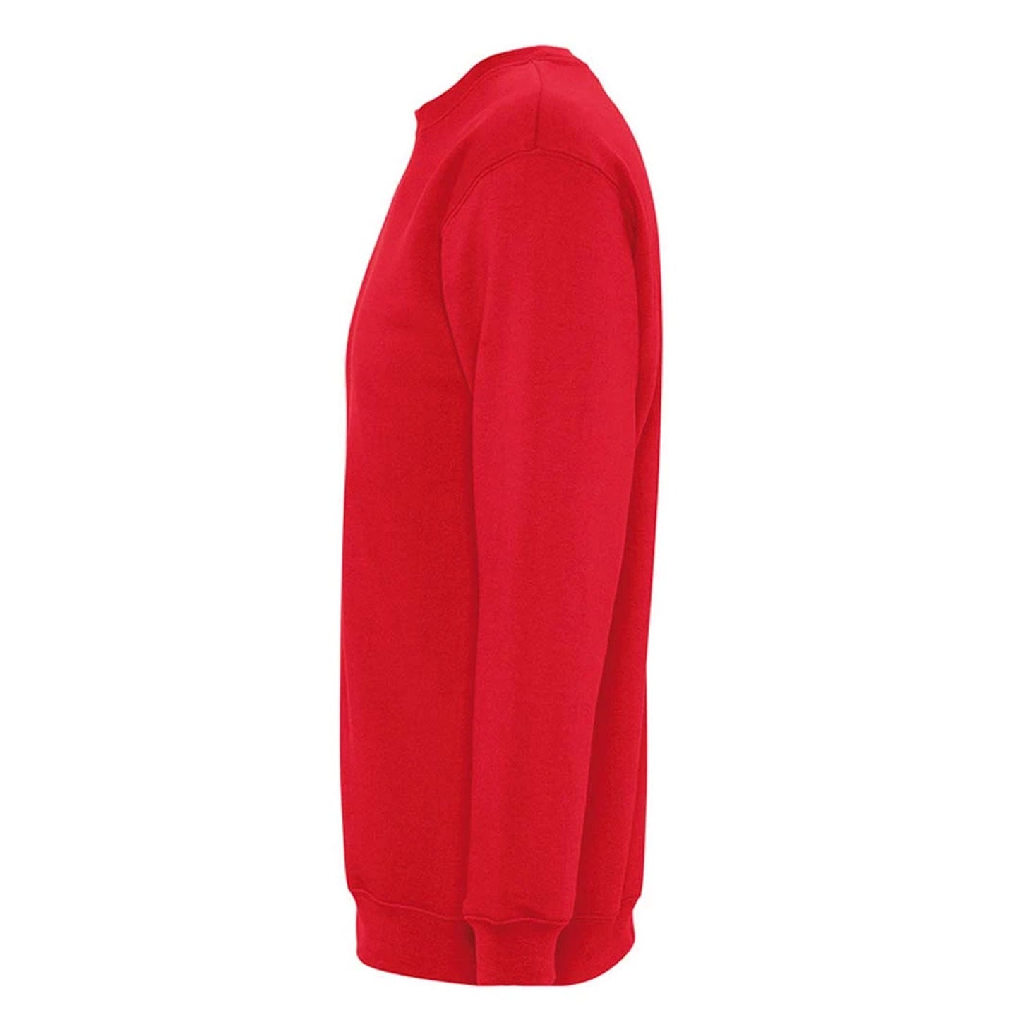 Red - Side - SOLS Unisex Supreme Sweatshirt