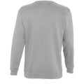 Grey Marl - Back - SOLS Unisex Supreme Sweatshirt