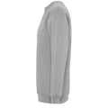 Grey Marl - Side - SOLS Unisex Supreme Sweatshirt