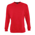 Red - Front - SOLS Unisex Supreme Sweatshirt