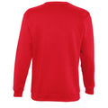 Red - Back - SOLS Unisex Supreme Sweatshirt