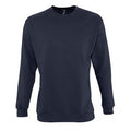Navy - Front - SOLS Unisex Supreme Sweatshirt