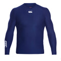 Navy - Front - Canterbury Mens ThermoReg Long Sleeve Base Layer Top