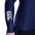 Navy - Side - Canterbury Mens ThermoReg Long Sleeve Base Layer Top