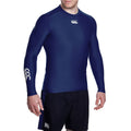 Navy - Lifestyle - Canterbury Mens ThermoReg Long Sleeve Base Layer Top