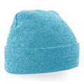 Heather Surf - Back - Beechfield Unisex Original Cuffed Beanie Winter Hat