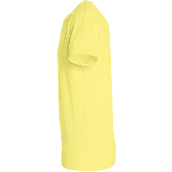 Pale Yellow - Side - SOLS Mens Regent Short Sleeve T-Shirt