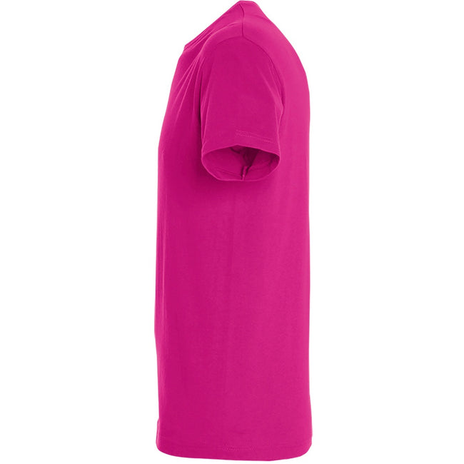 Fuchsia - Side - SOLS Mens Regent Short Sleeve T-Shirt
