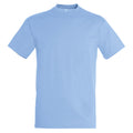 Sky Blue - Front - SOLS Mens Regent Short Sleeve T-Shirt