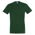 Bottle Green - Front - SOLS Mens Regent Short Sleeve T-Shirt